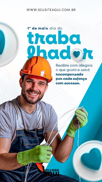 STORY - DIA DO TRABALHADOR - PSD EDITÁVEL