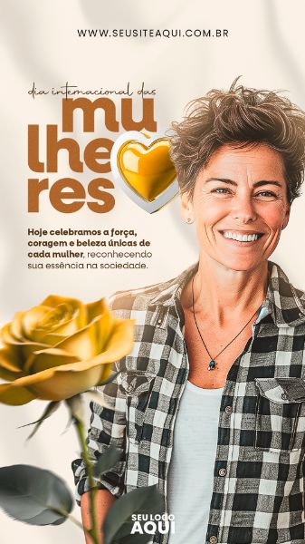 STORY - DIA DA MULHER | MULHERES | PSD EDITÁVEL
