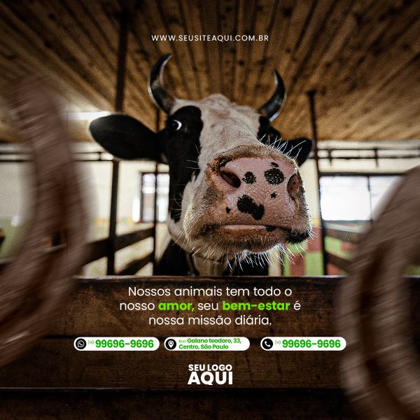 AGRONEGÓCIO, AGRICULTURA, AGROPECUÁRIA - SOCIAL MEDIA | PSD EDITÁVEL