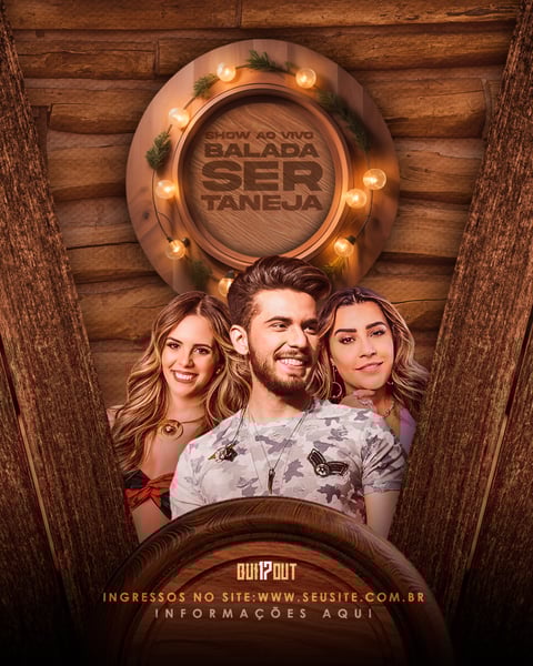 LTC 15 POST PARA EVENTOS - BALADA SERTANEJA FEED