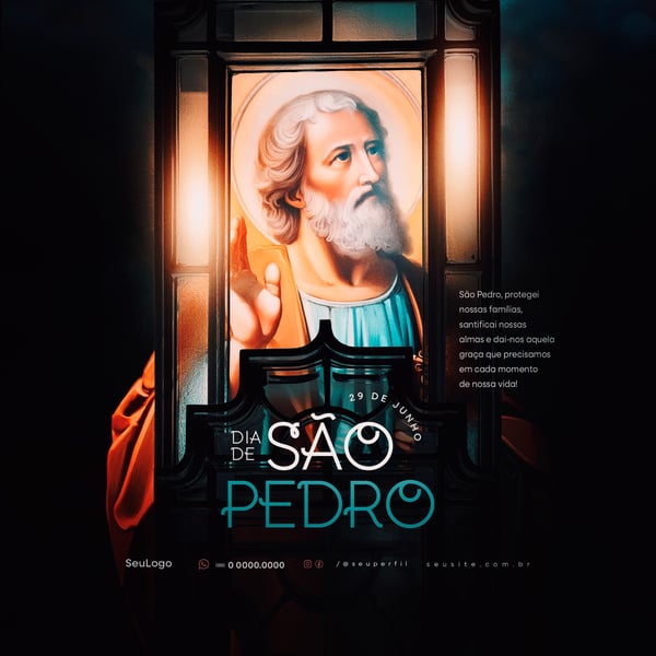 SZC DIA DE SÃO PEDRO 29 DE JUNHO SOCIAL MEDIA POST PSD TEMPLATE 1