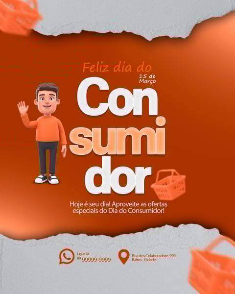 EOC FELIZ DIA DO CONSUMIDOR DIA 15 DE MARÇO