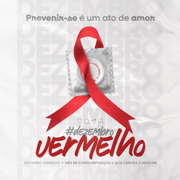 DEZEMBRO VERMELHO MÊS DE COMBATE CONTRA O HIV/AIDS 09