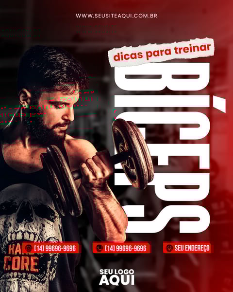 POST - ACADEMIA - DICAS PARA TREINAR BÍCEPS