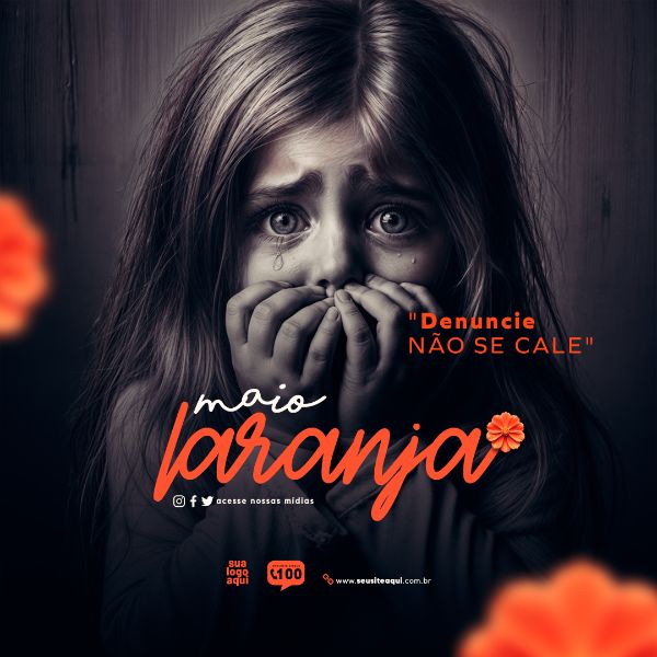 MAIO LARANJA CAMPANHA SOCIAL MEDIA FEED