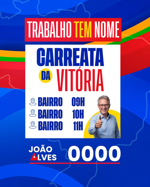 CANDIDATO A POLÍTICA CARRETA