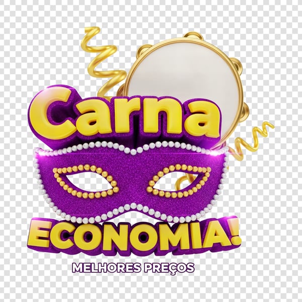 SELO 3D CARNAVAL ECONOMIZA MELHORES PREÇOS 01