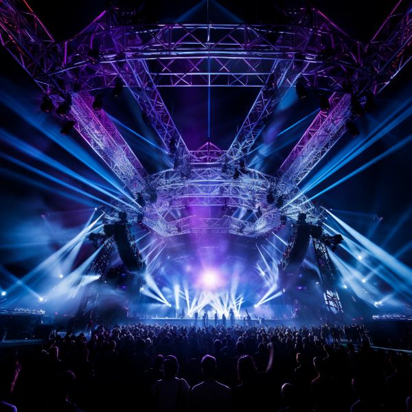 ESTRUTURA METÁLICA PARA SHOW