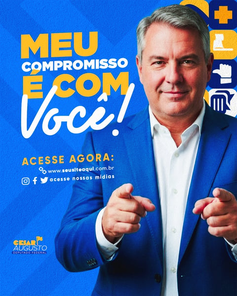 CAMPANHA POLÍTICA DEPUTADO FEDERAL FEED 6