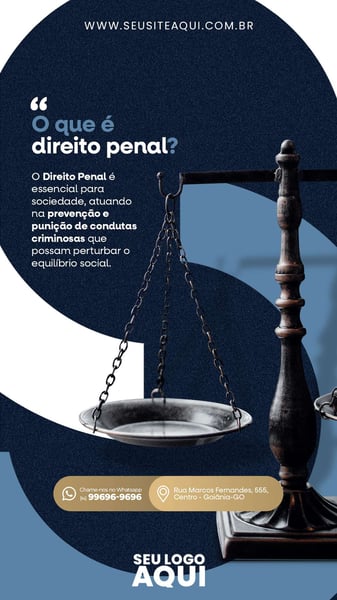 STORY - ADVOGADO | ADVOCACIA