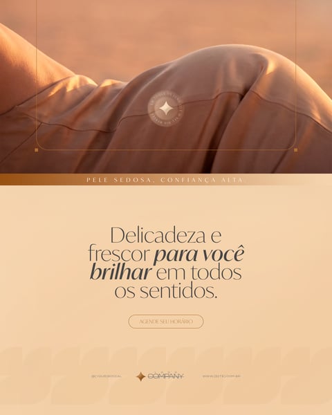 CLÍNICA DE ESTÉTICA DEPILAÇÃO BELEZA AUTOCUIDADO SOCIAL MEDIA PSD EDITÁVEL 3