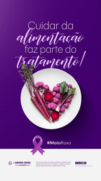 BXY MAIO ROXO CAMPANHA MÊS DE CONSCIENTIZAÇÃO SOBRE DOENÇAS INFLAMATÓRIAS INTESTINAIS STORY (5)