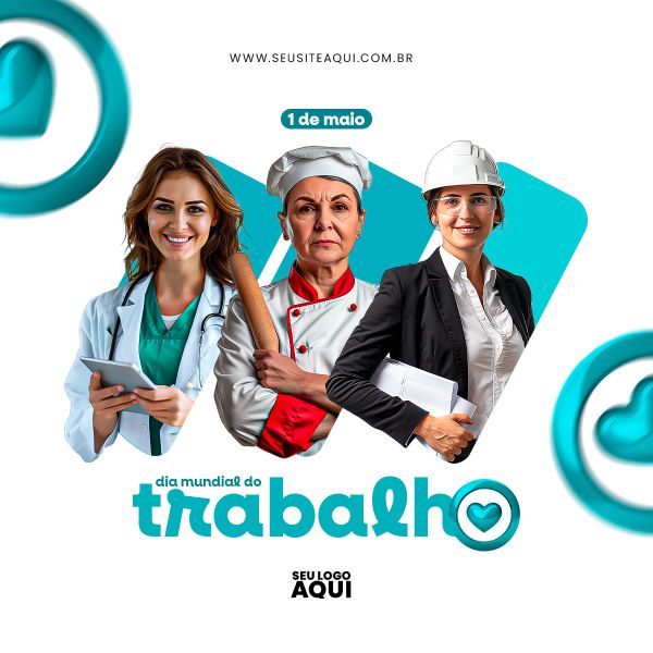 DIA DO TRABALHADOR - PSD EDITÁVEL