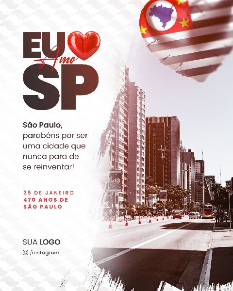 PARABÉNS SÃO PAULO