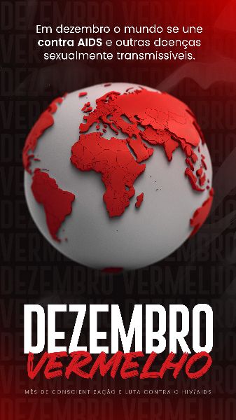 DEZEMBRO VERMELHO MÊS DE COMBATE CONTRA O HIV/AIDS 20