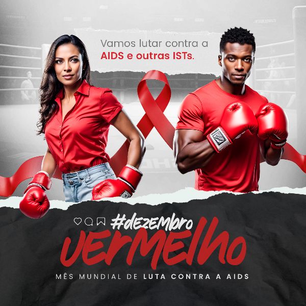 DEZEMBRO VERMELHO MÊS DE COMBATE CONTRA O HIV/AIDS 14