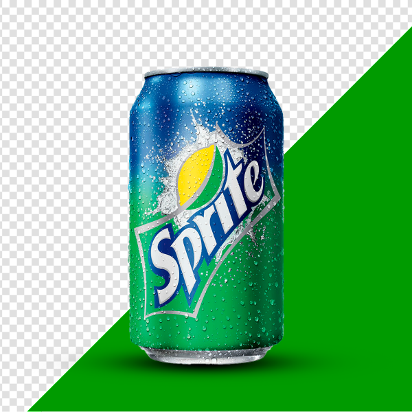 IMAGEM SEM FUNDO LATA REFRIGERANTE SPRITE