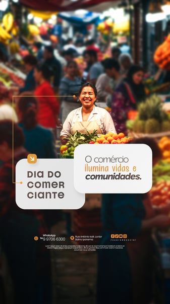 16 DE JULHO - DIA DO COMERCIANTE - FLYER SOCIAL MEDIA PSD EDITÁVEL 4