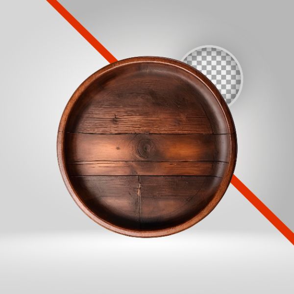 TÁBUA DE MADEIRA 3D, ELEMENTO PNG, FUNDO TRANSPARENTE, PLACA PRA TEXTO, CÍRCULO, ELIPSE, TÁBUA DE CORTE, SÃO JOÃO