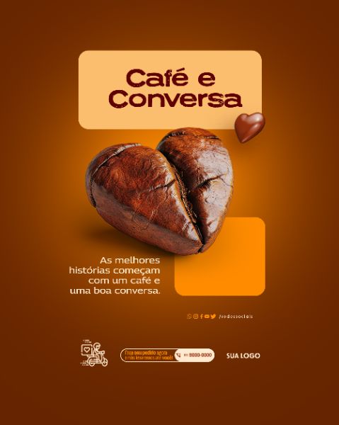 SOCIAL MEDIA - CAFETERIA - CAFÉ E CONVERSA