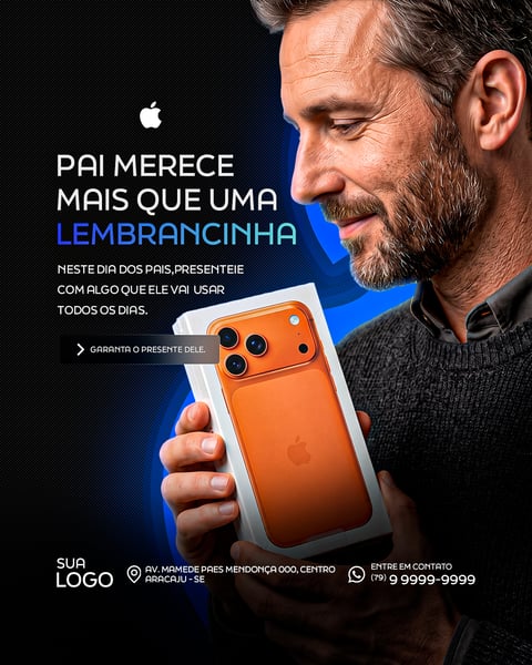 PAI MERECE MAIS QUE UMA LEMBRANCINHA