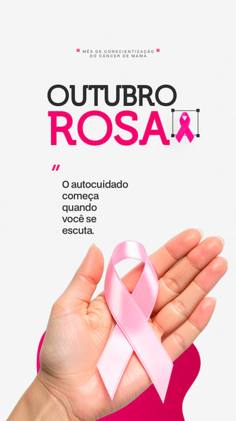 OUTUBRO ROSA CAMPANHA SOCIAL MEDIA PSD STORY 1