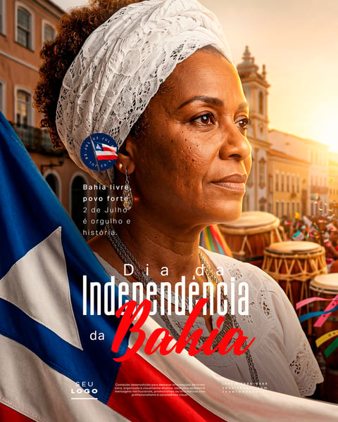 DIA DA INDEPENDÊNCIA DA BAHIA 02 DE JULHO SOCIAL MEDIA PSD EDITÁVEL 1