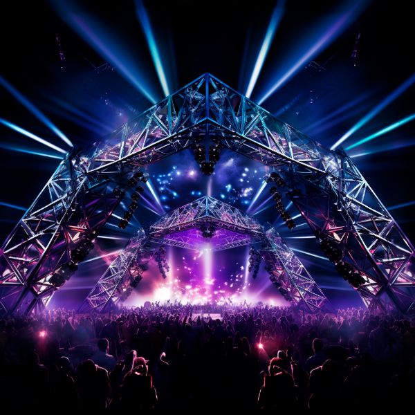 ESTRUTURA METÁLICA PARA SHOW