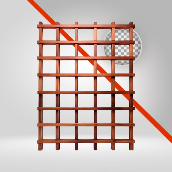 ESTRUTURA DE MADEIRA 3D-IA, GRADE, ESTRADO, ELEMENTO PNG PARA FLYERS DE EVENTO, VAQUEJADA, SERTANEJO, SÃO JOÃO, FUNDO