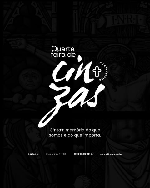 QUARTA FEIRA DE CINZAS FLYER PSD 4