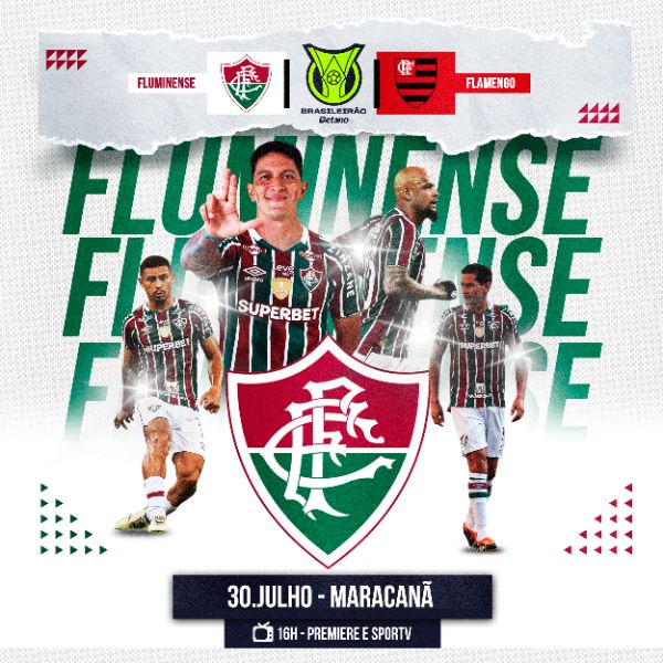 FLYER ESPORTIVO BRASILEIRÃO FLUMINENSE
