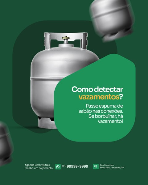 GÁS DE COZINHA - COMO DETECTAR VAZAMENTOS