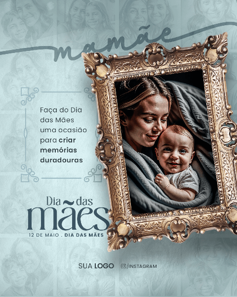 SOCIAL MEDIA - DIA DAS MÃES . 8 DE MAIO