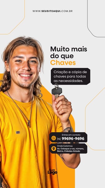 Story - Chaveiro - Social Media