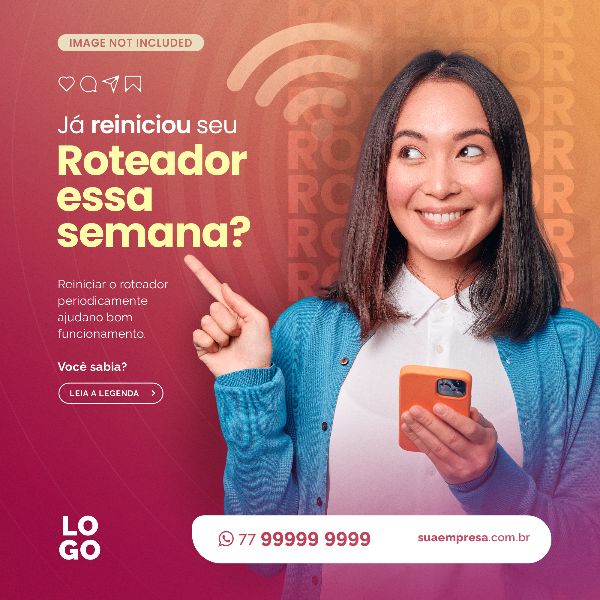 JÁ REINICIOU SEU ROTEADOR ESSA SEMANA - INTERNET