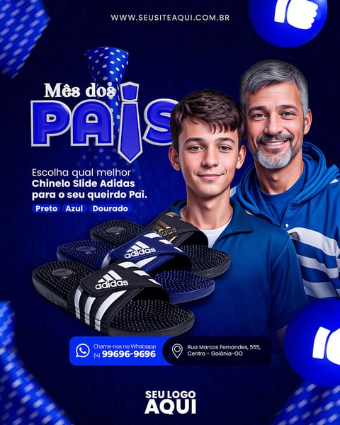 POST - FELIZ DIA DOS PAIS - MÊS DOS PAIS