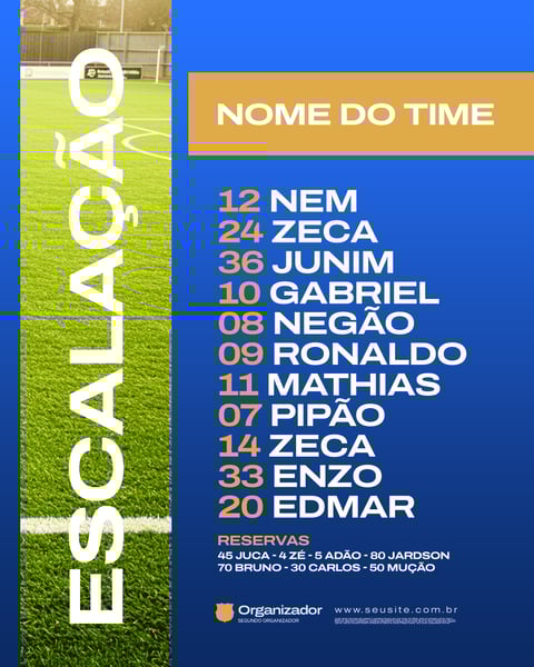 SOCIAL MEDIA FUTEBOL AMADOR