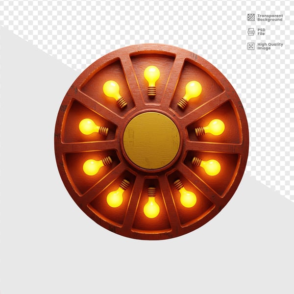 ELEMENTO DE MADEIRA 3D 18