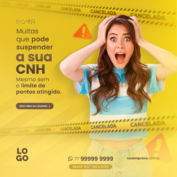 SUSPENDER A SUA CNH - AUTOESCOLA