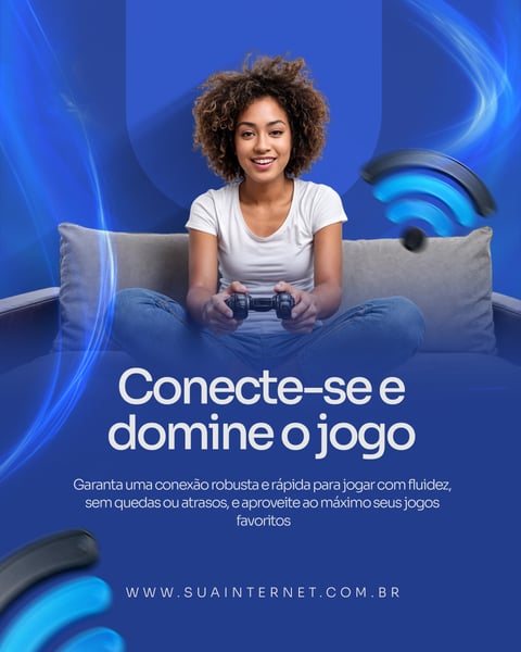 PROVEDOR DE INTERNET - INTERNET PARA JOGOS