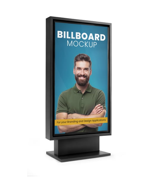 ANÚNCIO PUBLICITÁRIO PSD EDITÁVEL MOCKUP