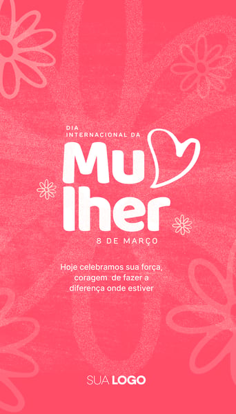DIA DA MULHER CARD SOCIAL MEDIA STORES