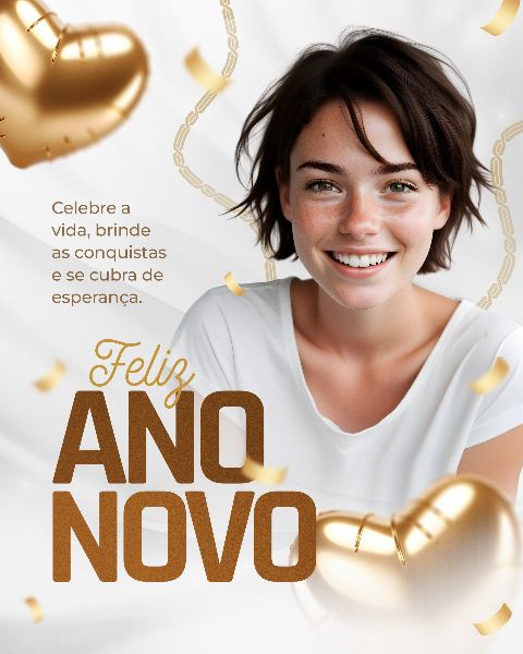 SOCIAL MEDIA - ANO NOVO FELIZ 2024 - NEW YEAR HAPPY 2024 - 36 FEED