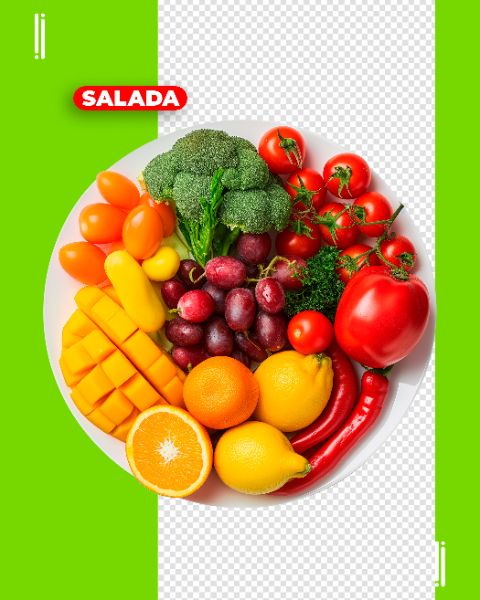 FRUTAS | VERDURAS | LEGUMES | IMAGEM SEM FUNDO | PSD EDITÁVEL