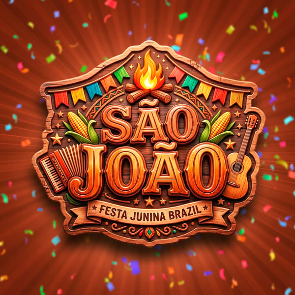SELO 3D PARA EVENTOS SÃO JOÃO FESTA JUNINA