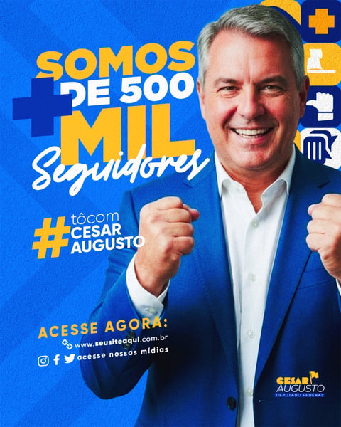 CAMPANHA POLÍTICA DEPUTADO FEDERAL FEED 5