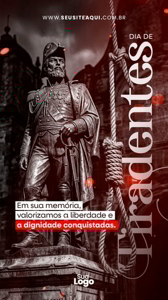 STORY 21 DE ABRIL DIA DE TIRADENTES SOCIAL MEDIA PSD EDITÁVEL 06