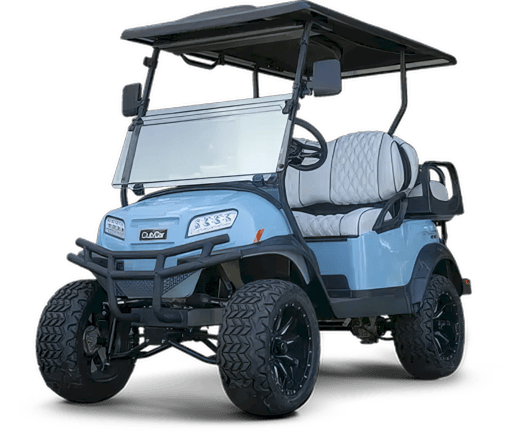 Modern golf cart showcase