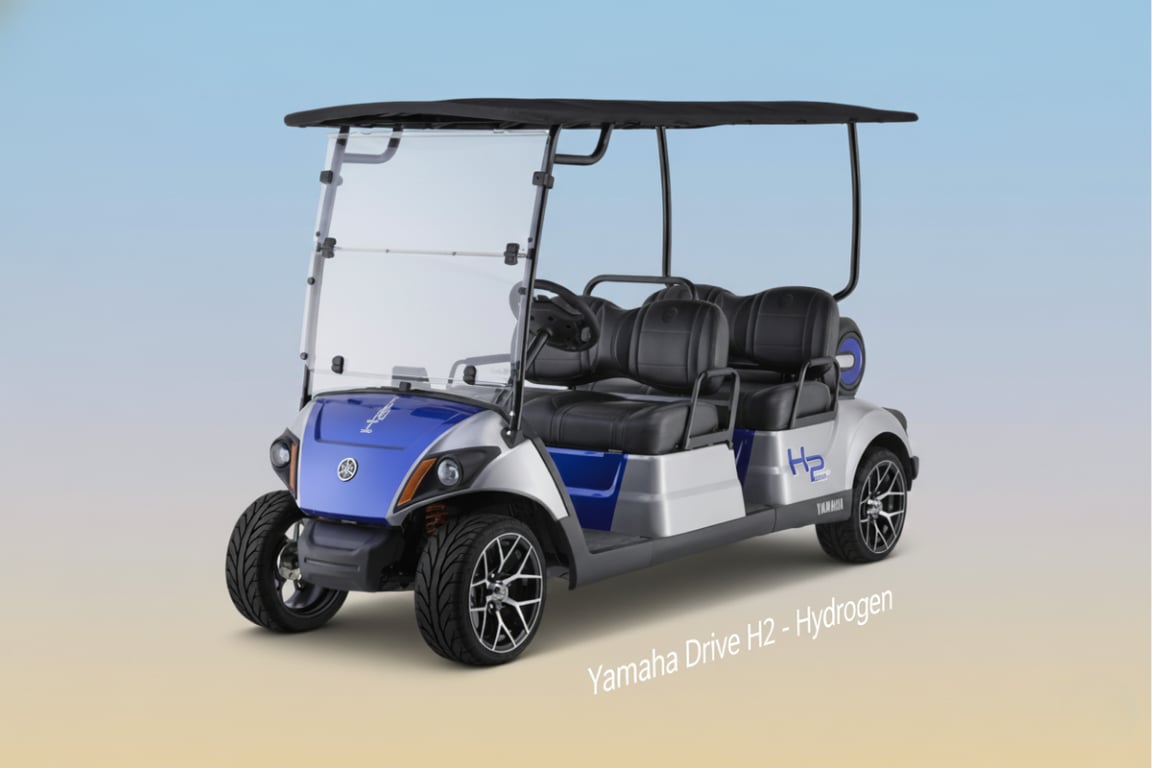 Yamaha Just Built a Golf Cart That Runs on Hydrogen (And It's Pretty Cool)