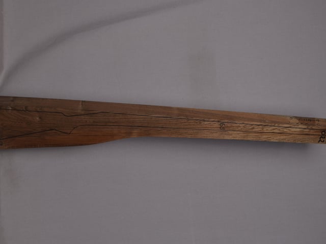 Right side of TM 022 stockwood blank